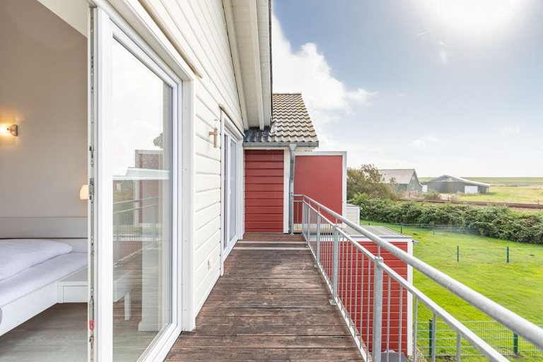 Balcony 5, Skandinavisches Reihenhaus in Dagbull, Nordfriesland