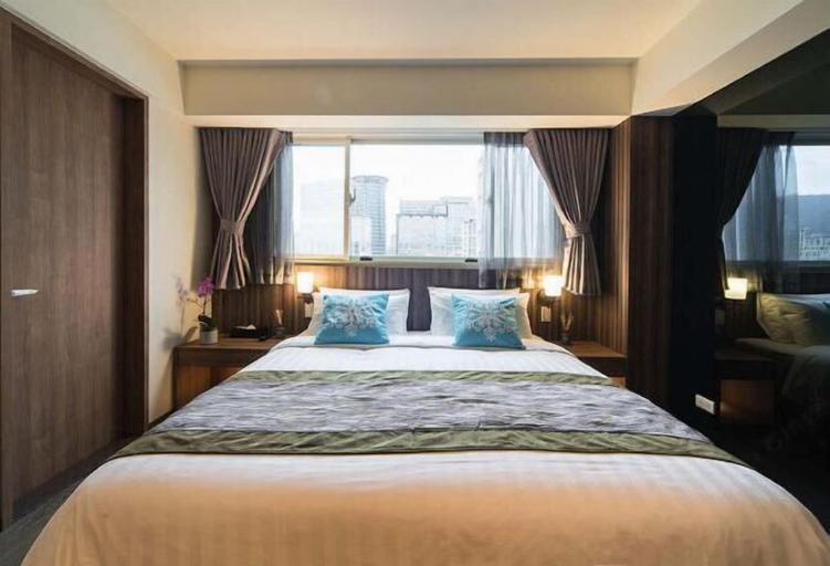 Bedroom 3, Huada Hotel, Taipei City
