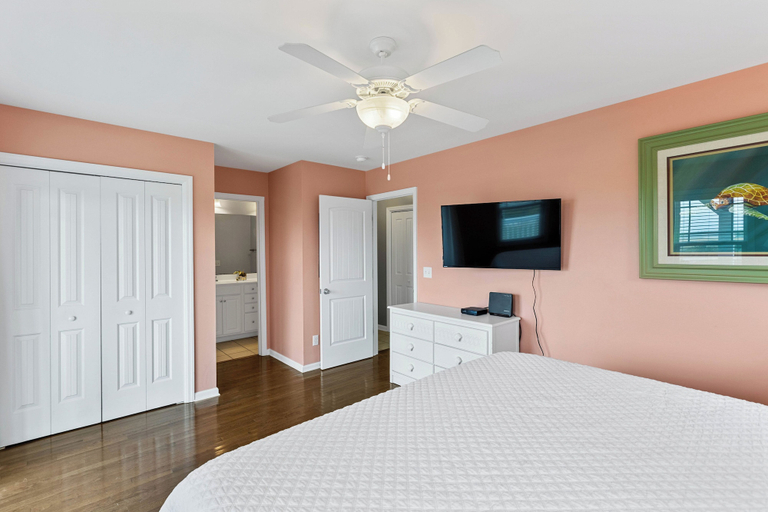 Bedroom 3, Palm Beach North by Topsail Realty, Onslow
