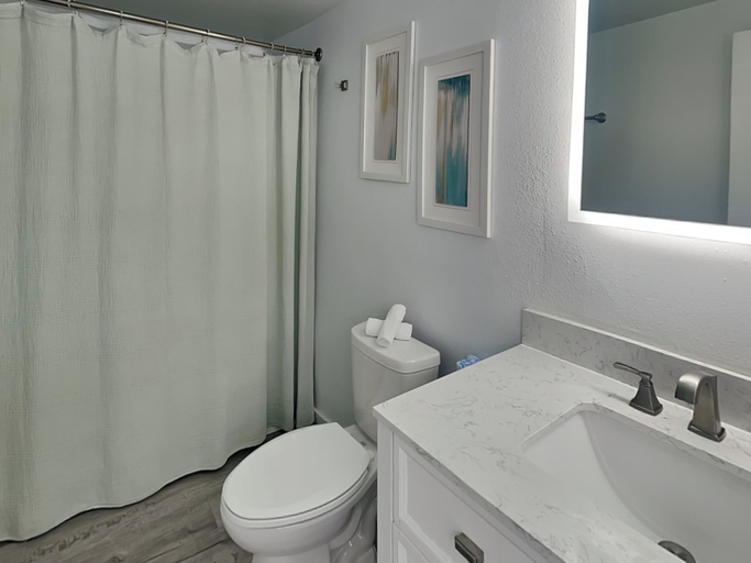 Bathroom 3, The Wave Cave by Silver Sands Vacation Rentals, Nueces