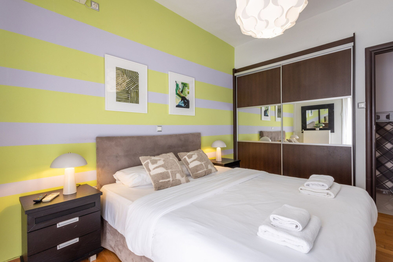 Bedroom 5, Brand New Luxury 2BR Apartment Renovated June 2026, Attica