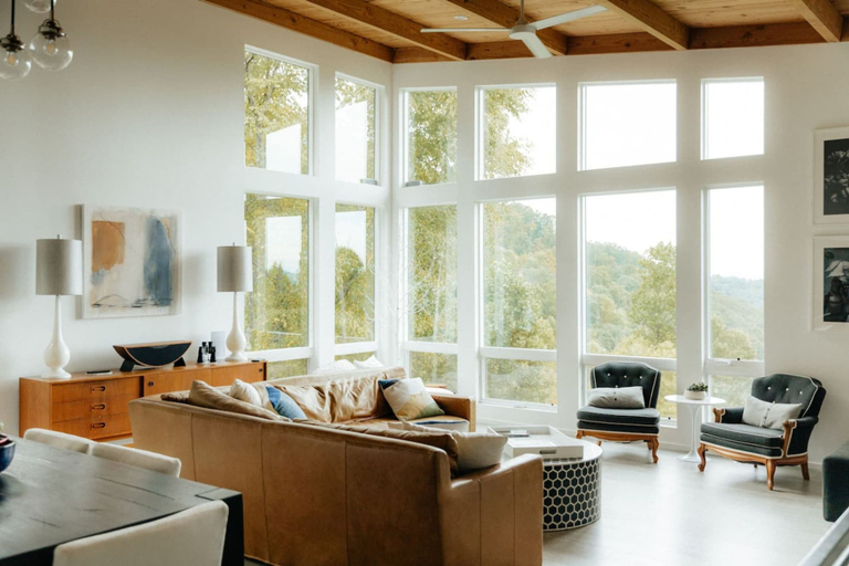 Room 4, Private Luxe Mountain View Getaway, Buncombe