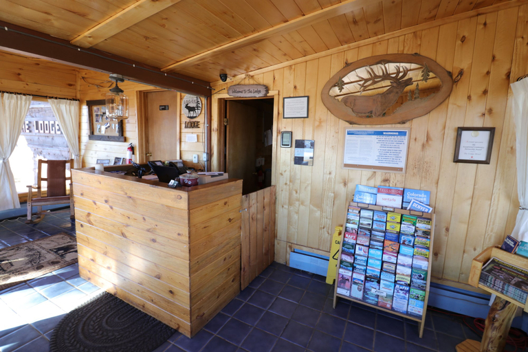 Interior, The Lodge Motel, Costilla