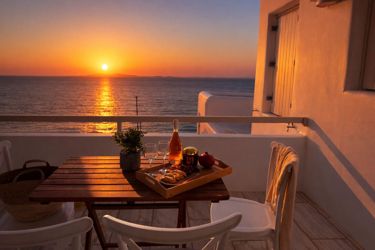Outdoor dining 4, Elysium by With-Inn Mykonos Suites, South Aegean