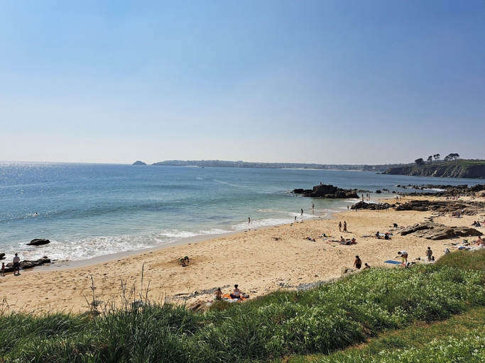 View from property 3, Holiday Home in Brittany With Sea Views, Finistère