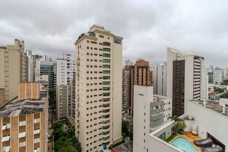 Room 3, Moderno Studio nos Jardins Funcional e com Lazer, São Paulo