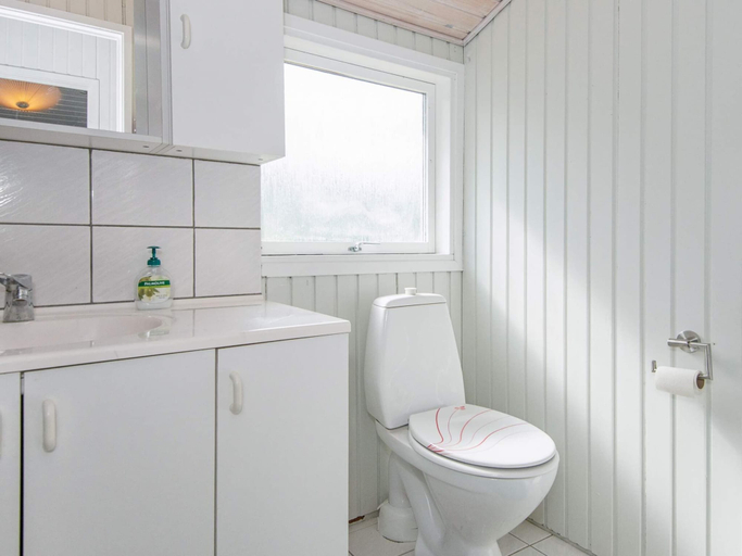Bathroom, 6 Person Holiday Home in Grenaa, Norddjurs
