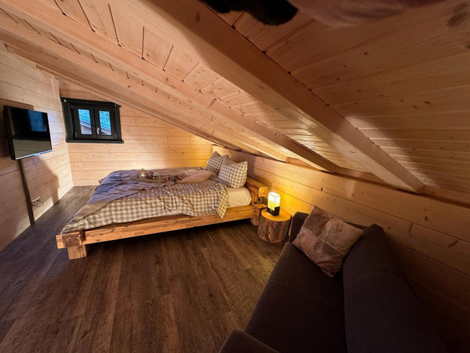 Room 4, Blockhutte im Harz mit Sauna und Kamin, Goslar
