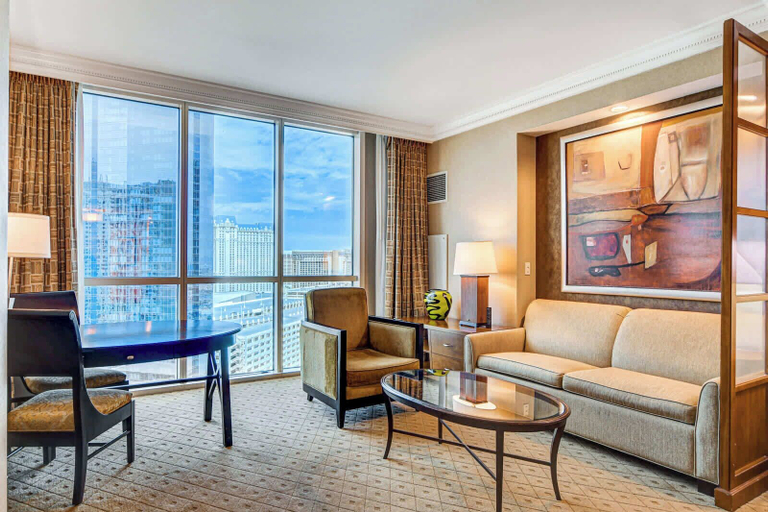 Interior 2, Luxurious MGM Strip View 07605 Balcony, Clark