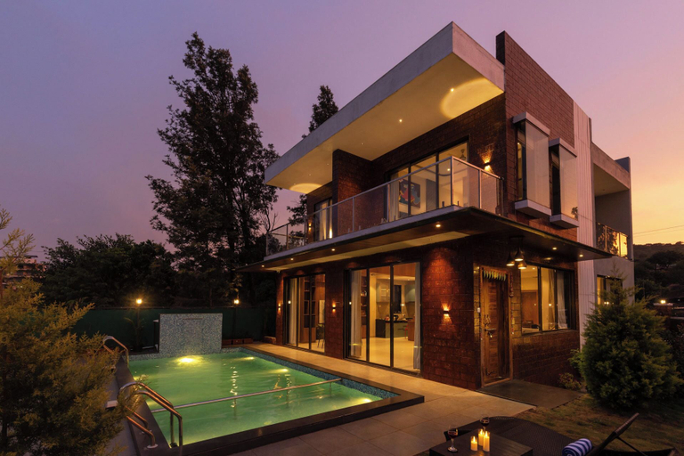 Front of property 4, Brick and beam, Satara