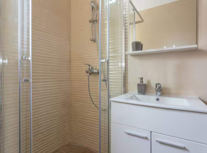 Bathroom 5, Mountain House With Sea View, Župa Dubrovačka