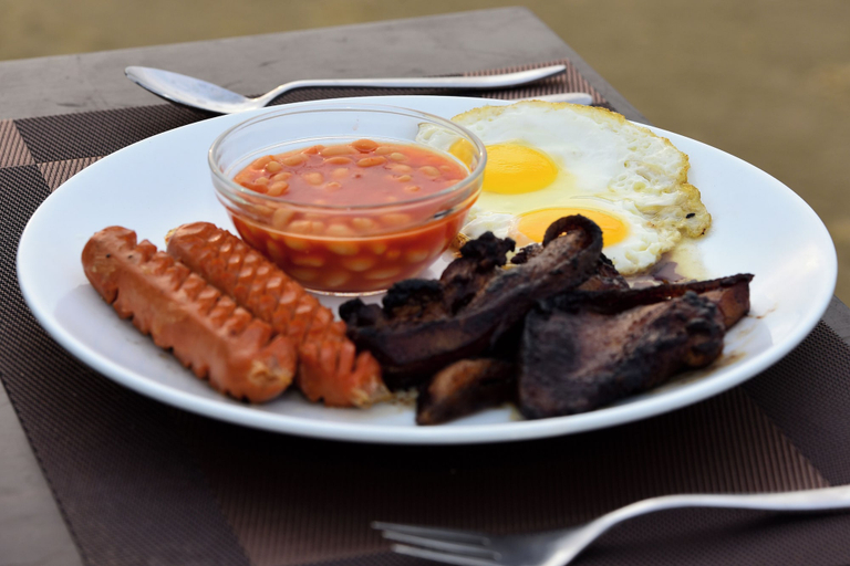 Breakfast meal, Dream Villa & Hostal Kandy, K.F.G. & G. Korale
