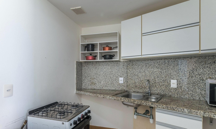 Private kitchen, Apt Sea View in Front of the Beach Ptv0912, Salvador