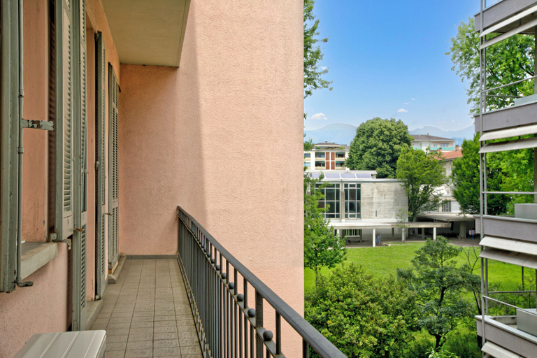 Balcony 3, Via Lambertenghi Apartments, Lugano
