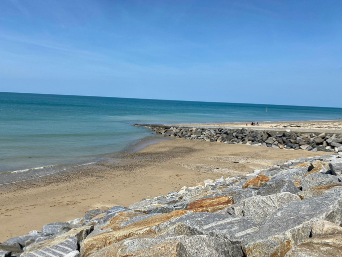 View from property 3, Spacious house for 4 people, Manche