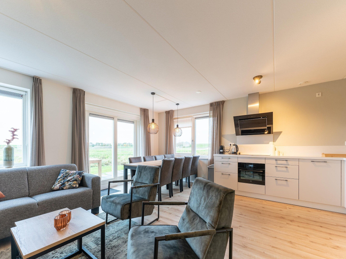Living room 3, Holiday Home in Zeeland Near Nature Reserve, Tholen