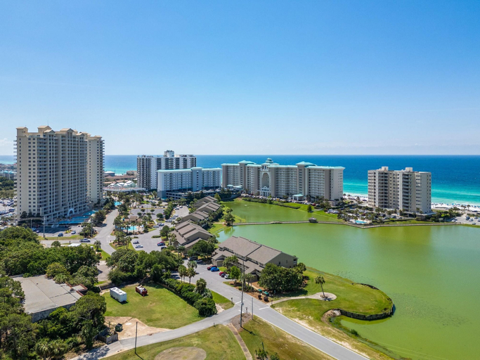 Aerial view 5, Seascape Golf Villas 91B, Walton