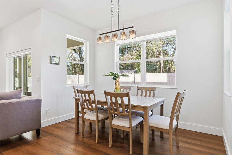 Dining, Modern Mount Dora Escape Style And Sunshine 4 Bedroom Home, Lake