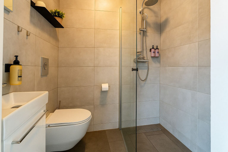 Bathroom 4, The Ísafjörður Inn, Ísafjarðarbær