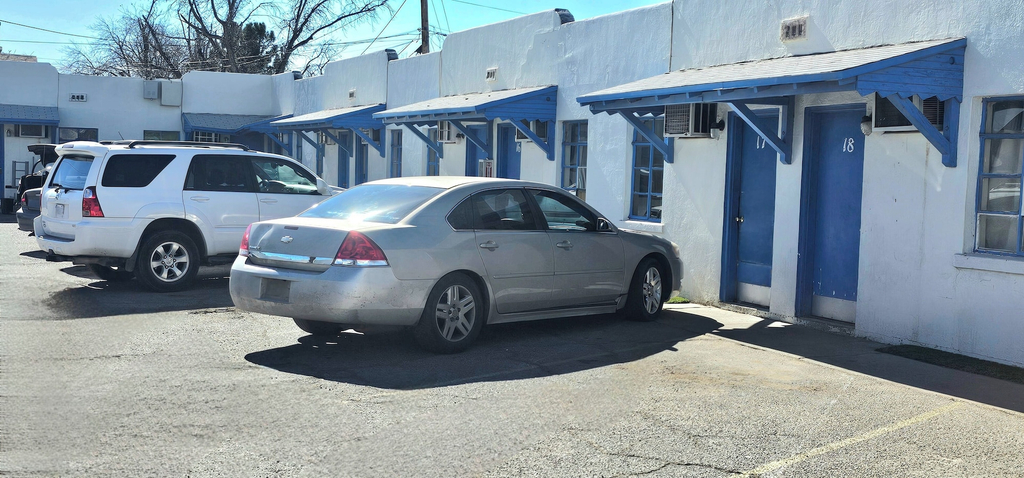 Property grounds 4, Cortez Motel, El Paso