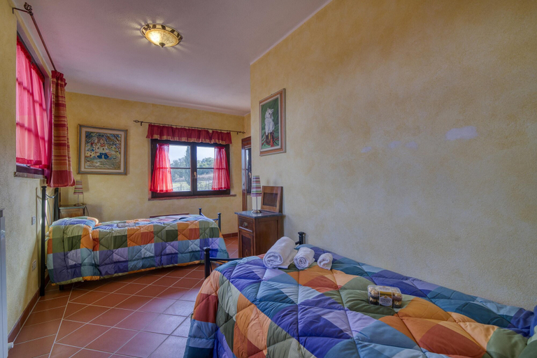 Bedroom 3, Appartamento Tenuta di Litiano, Grosseto