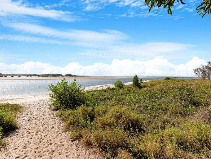 View from property 3, The Palms - Beach Retreat With Pool, Garden, BBQ, Hervey Bay - Pt A