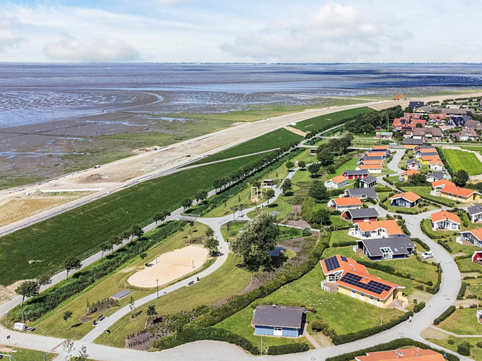 Aerial view 3, 4 Star Holiday Home in Friedrichkoog, Dithmarschen