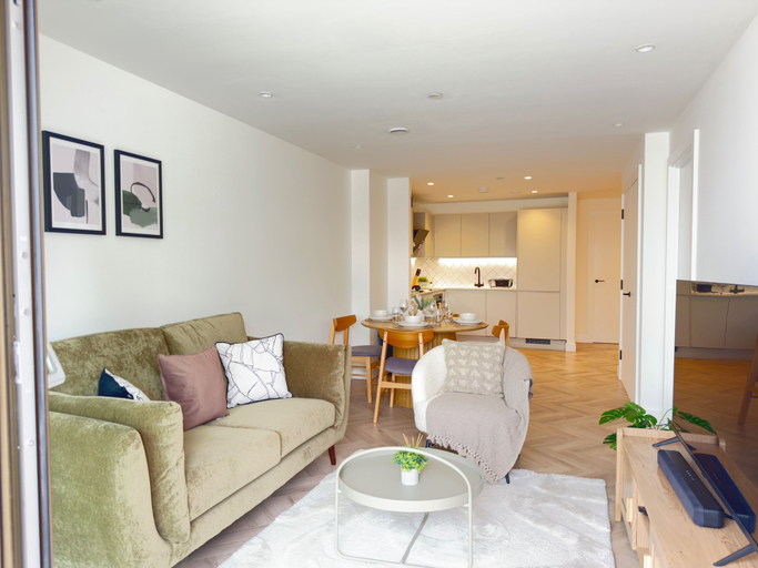 Primary image, Stylish 2-bed Apartment - Balcony - Parking, Manchester