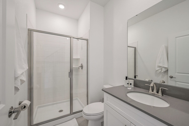 Bathroom, 4bed Home in Storey Lake With Private Pool, Osceola