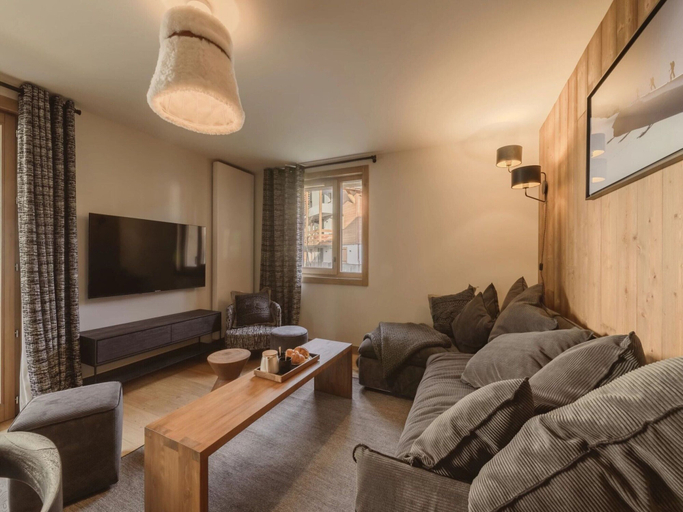 Living room 4, Apartment in The Residence L' Eclat des Veria, Haute-Savoie