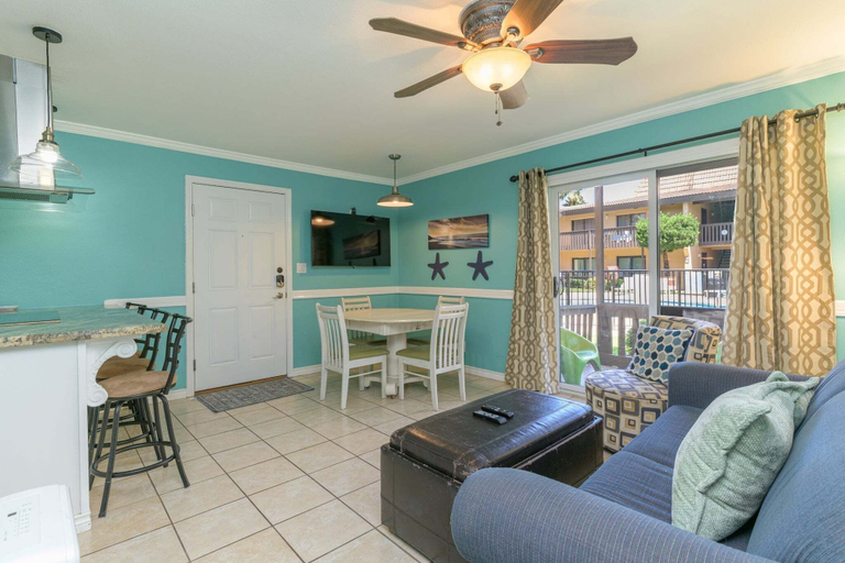 Living area 5, Tiki 151 - Beach Access Standard 1br Condo 1 Bedroom Condo, Cameron