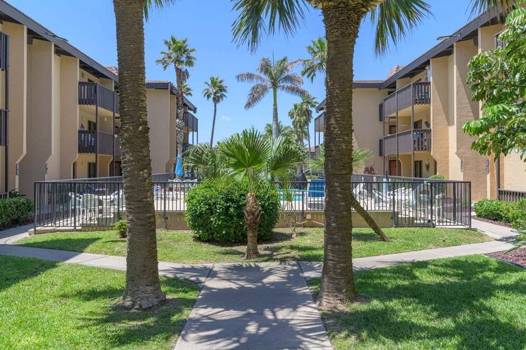 Terrace/patio 3, Tiki 159 - Beach Access One Bedroom Condo w/ Pool 1 Condo, Cameron