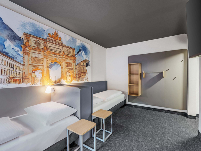 Bedroom 5, B&B HOTEL München Schwabing, München