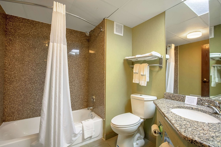 Bathroom 3, Quality Inn Holly Springs South, Marshall