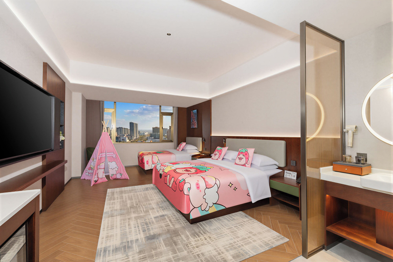 Room 3, Days Hotel by Wyndham Fuyang Linquan, Fuyang