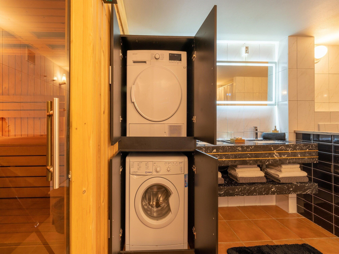 Bathroom 3, Luxury Apartment in Schin op Geul with Hot Tub & Sauna, Valkenburg aan de Geul