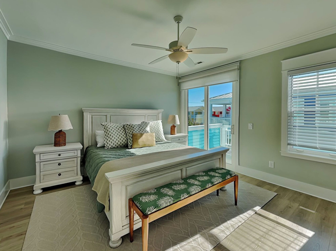 Bedroom 3, Love Kure by Carolina Retreats, New Hanover