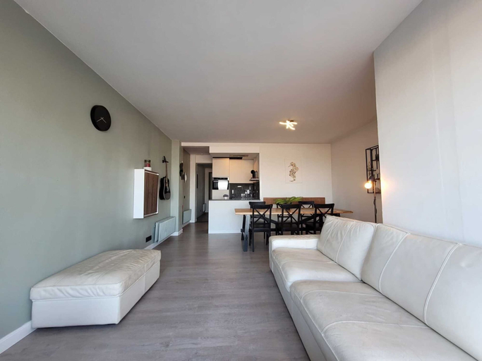 Living room 2, Seafront apartment with terrace on Zeedijk., West-Vlaanderen