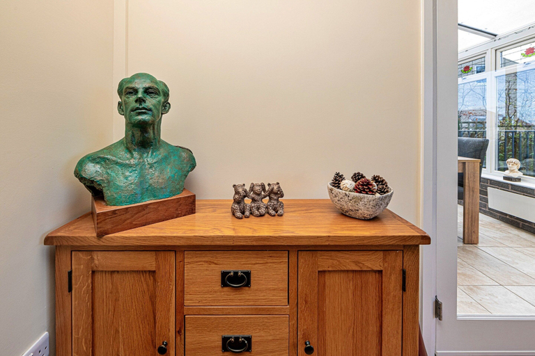 Living room 5, Bungalow in Dyserth With Hot Tub & Waterfall, Denbighshire