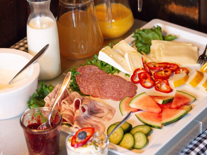 Breakfast meal 2, 4 Person Holiday Home in Ansager, Varde