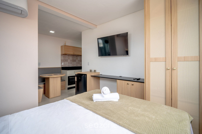 Bedroom 3, Complete Stay by the Sea, Just 10 Meters From the Beach - Aars, Florianopolis
