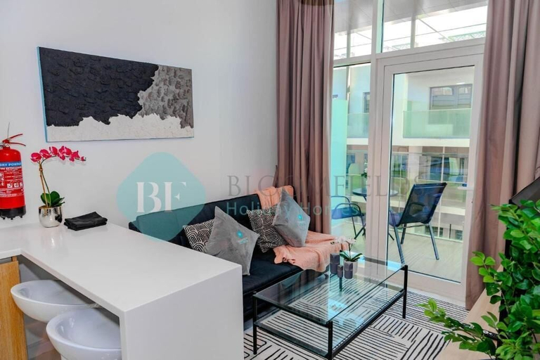 Living area 3, Bloomfields Cozy 1BR In Oasis Masdar, Abu Dhabi City