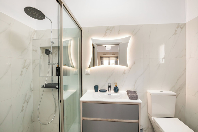 Bathroom 5, Arkasa Sunset Dream Villa, South Aegean