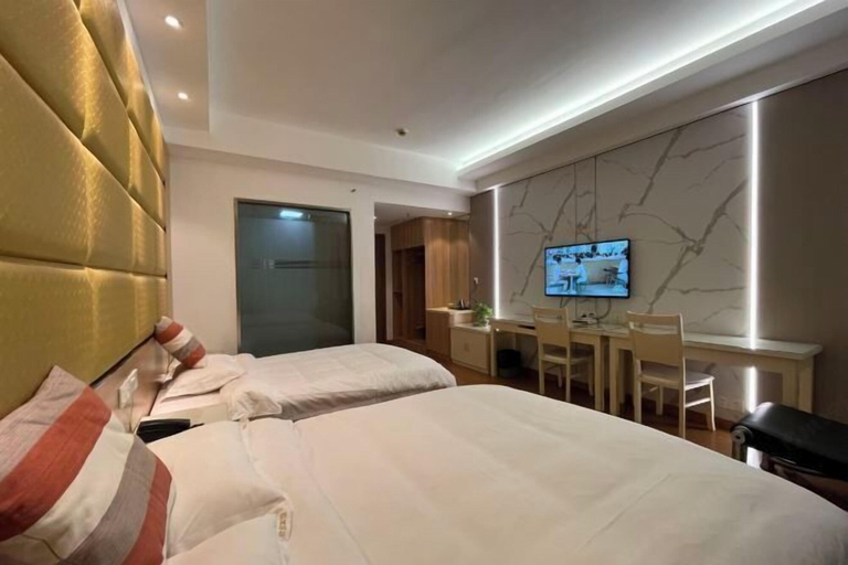 Bedroom 2, Shanghai Xindu Business Hotel, Shanghai