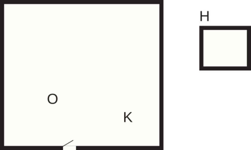 Floor plan 2, 6 Person Holiday Park Home in Pandrup, Jammerbugt