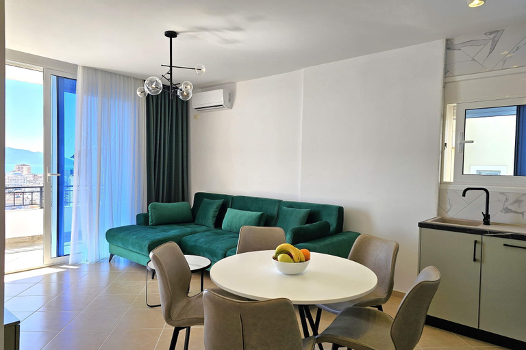 Living room 4, Ionian Blue Escape 304 /w Sea View Balcony, Sarandës