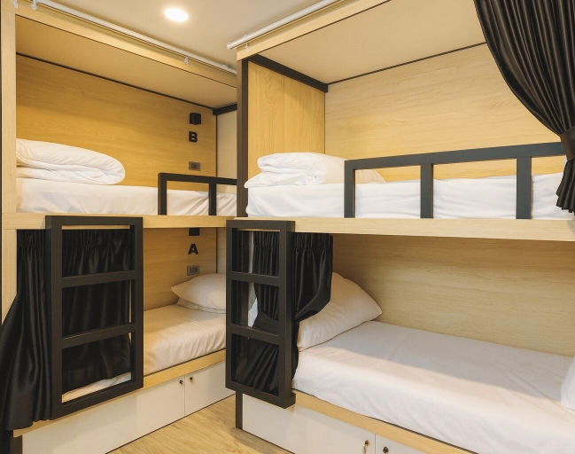 Room 3, City Pause Hostel, Phaya Thai