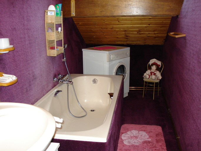 Bathroom 5, Gite With Views of the Vosges Mountains, Moselle