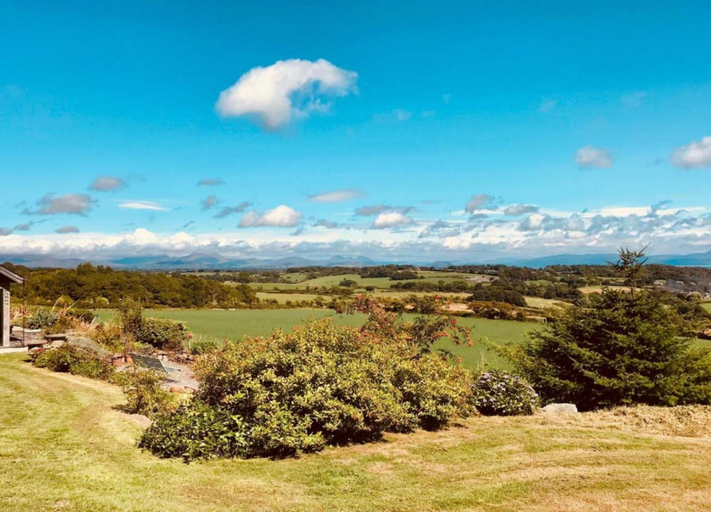 View from property 5, Romantic Rural Retreat Near Portmeirion, Gwynedd