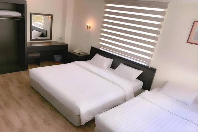 Bedroom 3, Hotel O Asia City, Kota Kinabalu